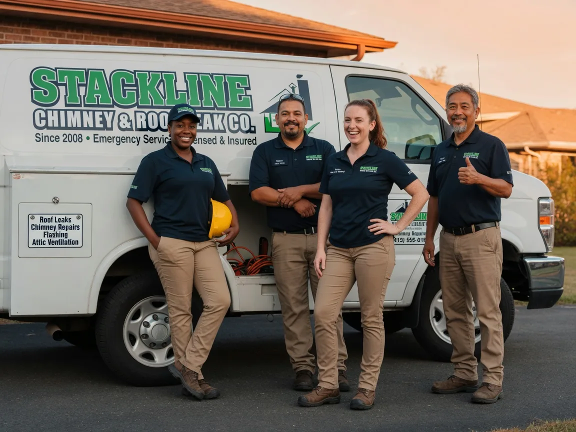 Chimney flashing repair company in Hillman, MI
